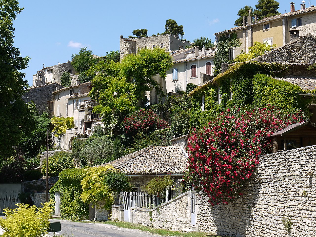 falaise au sud du grand Luberon